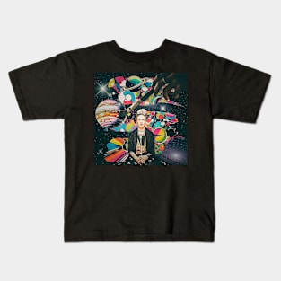 "Frida in the Pop Universe: An Explosion of Creativity" Kids T-Shirt